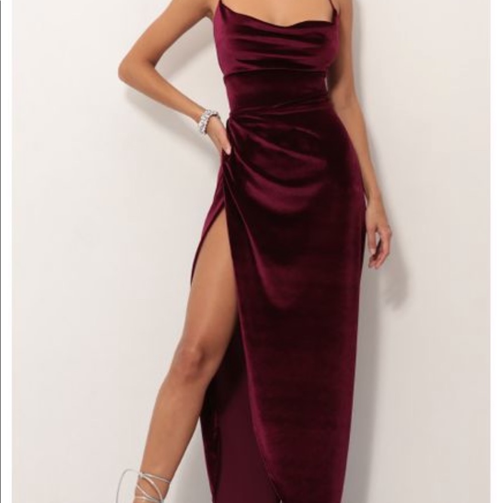 brand new velvet dress